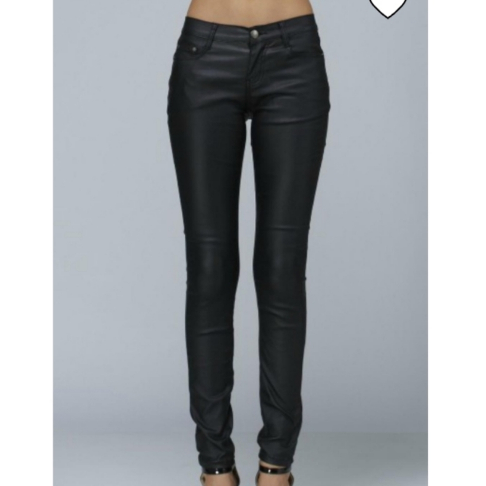 |3/$30| Faux Leather Jeggings